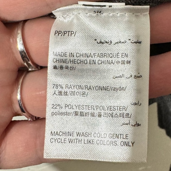 NWT JM Collection Petite Open-Front Button-Cuff Cardigan Sz PP/ 2P/ Small P - Picture 7 of 8